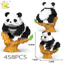 Cute Panda Micro Building Blocks: Creative DIY Animal City Toy  ourlum.com 17 no box  