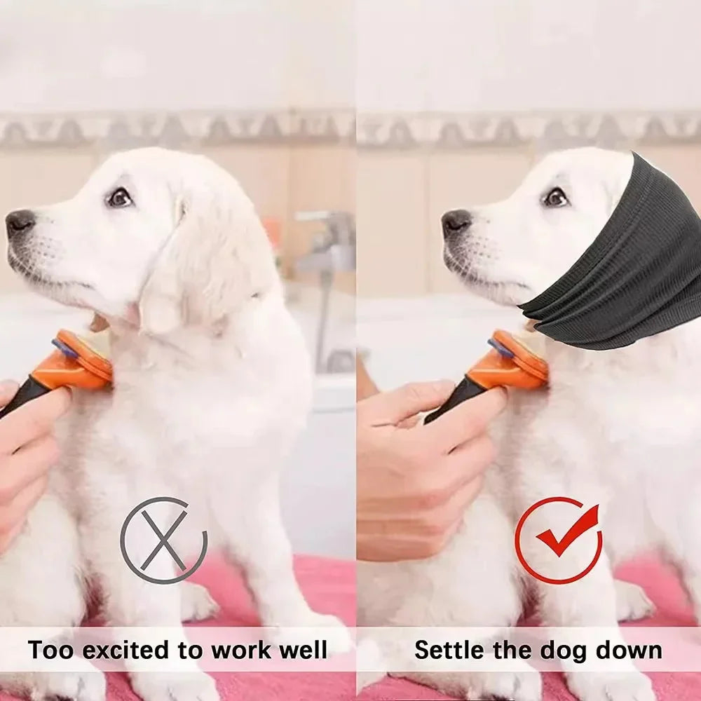 Dog Grooming Comfort Ear Protection Set  ourlum.com   