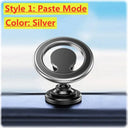 Magnetic Phone Holder Stand: Secure Car Mount for iPhone Samsung : GPS  ourlum.com Paste silver  