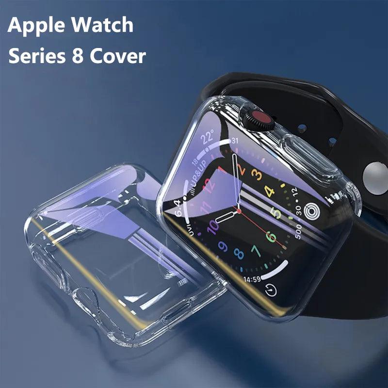 Enhanced Protective Apple Watch Band and Screen Protector Case - Fits Series 8 7 SE 6 5 4 3 - 45MM 44MM 41MM 40MM  ourlum.com   