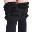 Cozy Velvet Winter Leggings - High Waist Stretch Leggings for Women  ourlum.com   