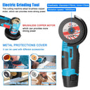 19500rpm 12V Angle Grinder Brushless Cordless Power Tools