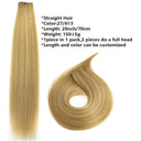 Salon Quality Synthetic Hair Extensions Silky Straight Heat Resistant