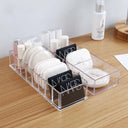 Acrylic Cosmetics Makeup Jewelry Organizer Box: Stylish Desktop Storage  ourlum.com   