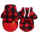 Winter Wool Pet Hoodie: Cozy Chihuahua Pug Sweater for Small Dogs  ourlum.com Red XS(0.5-2kg) 