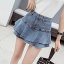 Denim Mini Skirts: Retro Charm and A-line Summer Elegance