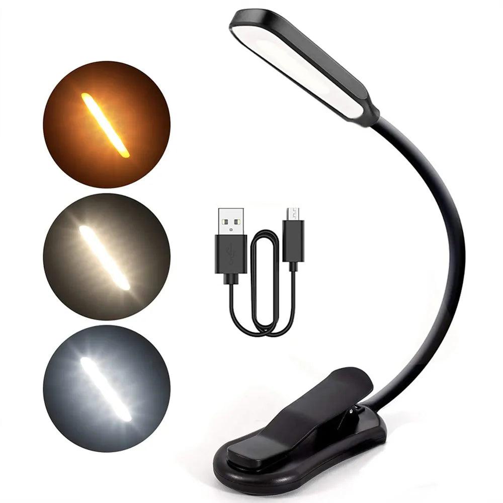 Rechargeable LED Reading Light: Versatile Night Lamp for Reading  ourlum.com   