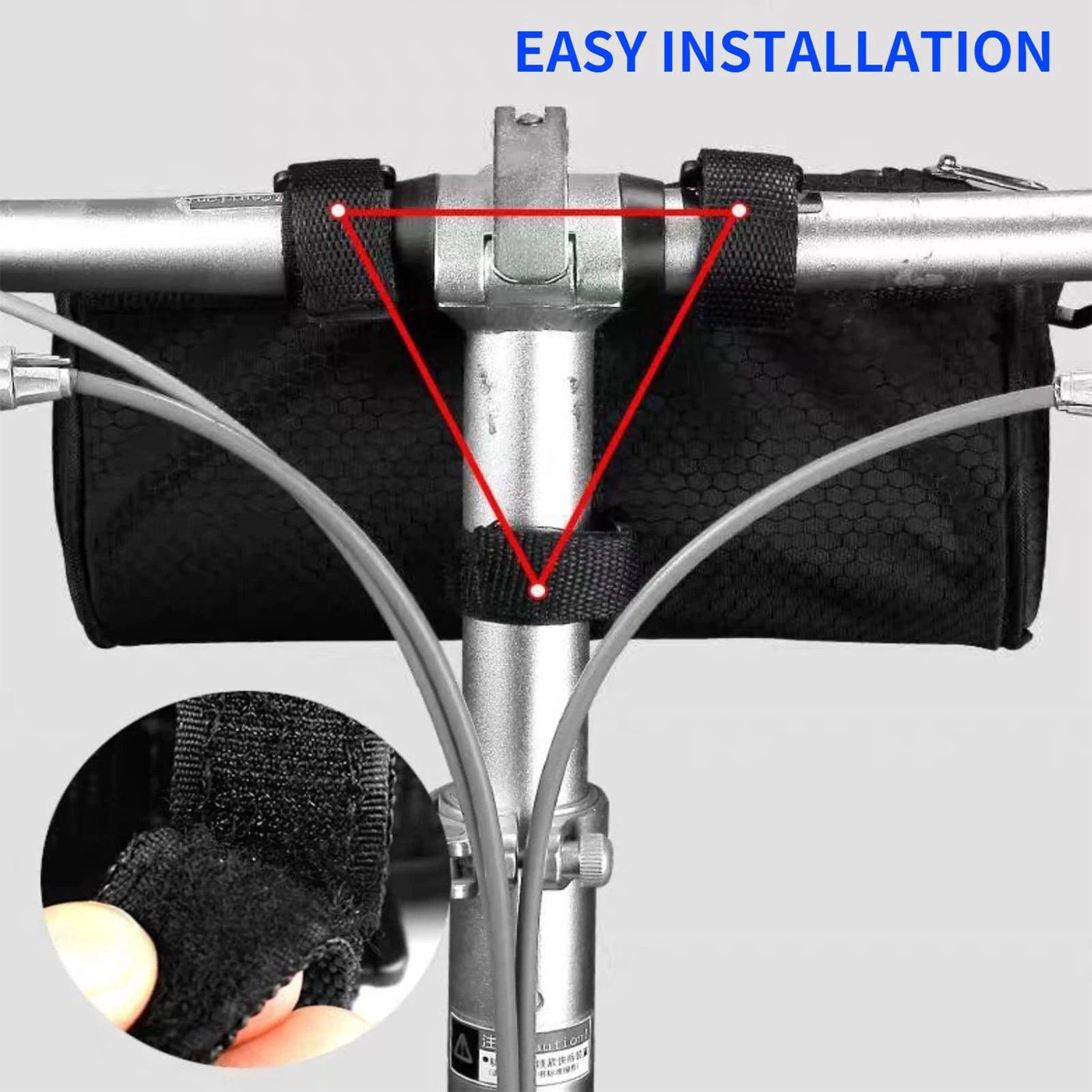 Bike Handlebar Bag Waterproof Bicycle Front Bag Large Capacity