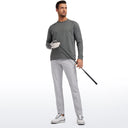 CRZ YOGA Men's All Day Comfy Golf Pants 32 Inch Quick Dry