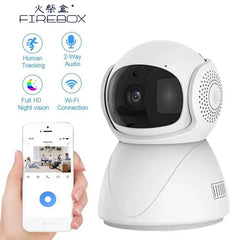 1080P WiFi PTZ Security Camera with Night Vision, Auto Tracking & Smart Home Integration