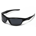 Trendy Men's Silver Y2K Sunglasses for Outdoor Sports Fashion