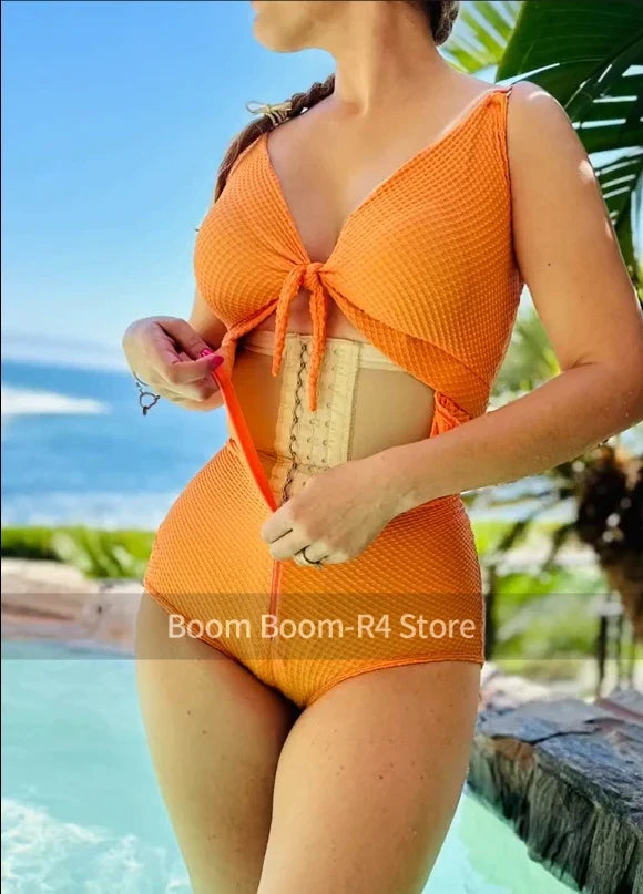 Post-Op BBL Swimsuit Shapewear - Adjustable Fajas Colombiana for Comfort & Style