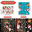 Multilingual Holiday Window Stickers for Year-Round Cheer