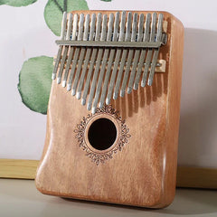 17 Keys Kalimba Beech Thumb Piano High Quality Wood Musical Instruments Gifts For Kids Creative Music Box With Learning Books