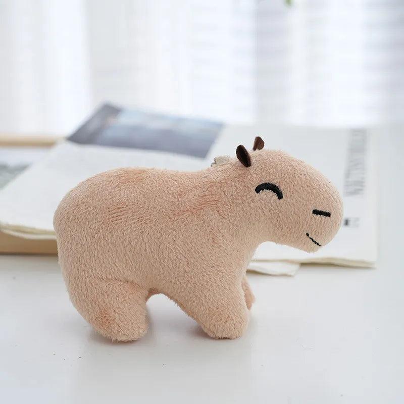 Capybara Plush Toy Keychain Bag Charm: Stylish Animal Pendant Accessory  ourlum.com   