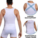 Men's Slimming Compression Tank Top for Workout Support