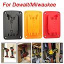 Dewalt/Milwaukee Battery Tool Wall Mount Holder Compact Durable