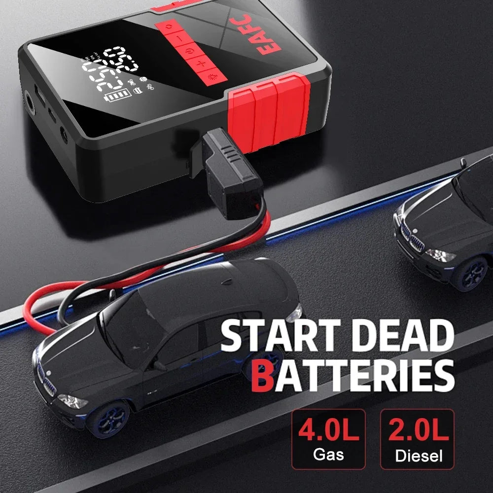 1200A Multi-Function Car Jump Starter and Air Compressor