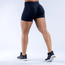 Women's Seamless Scrunch Butt Biker Shorts - Sexy Athletic Cycling & Yoga Shorts