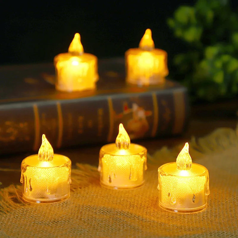 Flameless LED Tealight Candles: Safe, Convenient Home Wedding Decoration  ourlum.com   