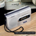 Portable Mini Radio: Ultimate Dual Band Handheld Player