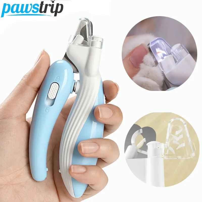 Professional LED Pet Nail Clippers for Dogs Cats Small Animals - Safe Grooming Solution  ourlum.com   