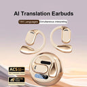 2025 New AI Translation Earbuds OWS Non In Ear Bluetooth 5.4