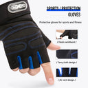 Breathable Cycling Gloves MTB Road Bike Half Finger Fitness Gear