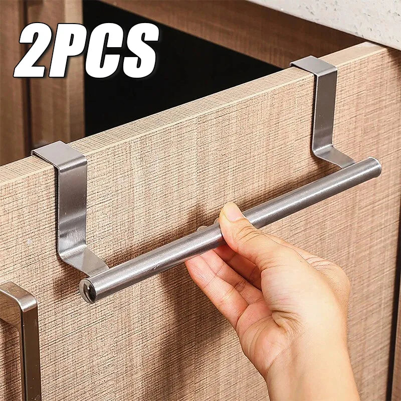 Stainless Steel Over Door Towel Bar: High-Quality & Versatile Storage Solution  ourlum.com   