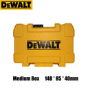 Stackable DEWALT Drill Parts Storage Box for Tool Organization