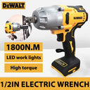 DEWALT 1/2in Brushless Cordless Impact Wrench for Heavy-Duty Tasks