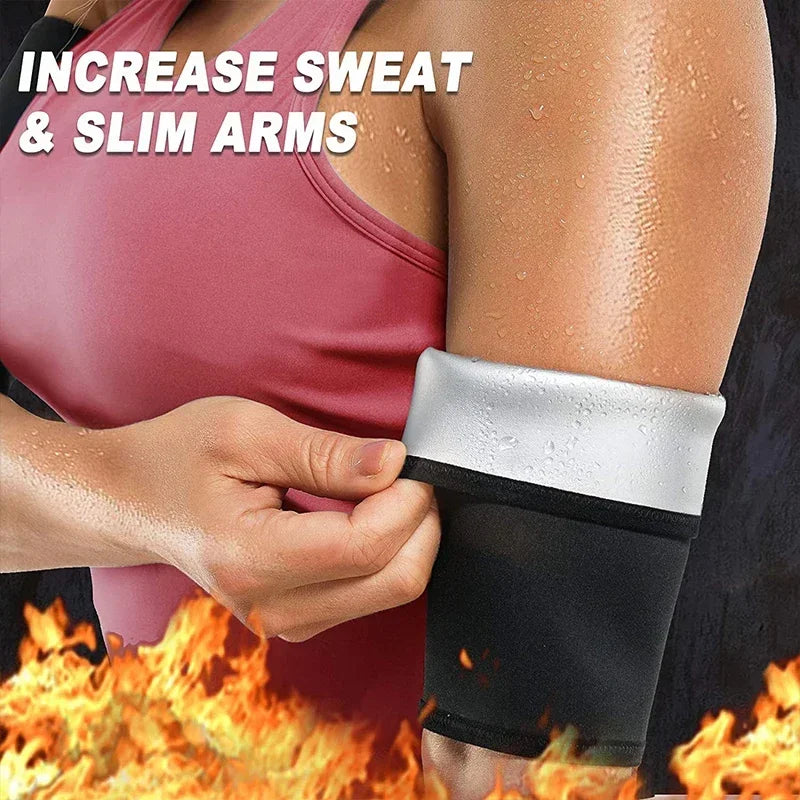 Slimming Arm Trimmer Wraps for Fat Burning & Toning - Comfortable Shapewear Sleeves