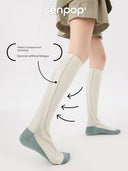 Shangsen Aircraft Hiking Calf Skipping Rope Cycling Stockings