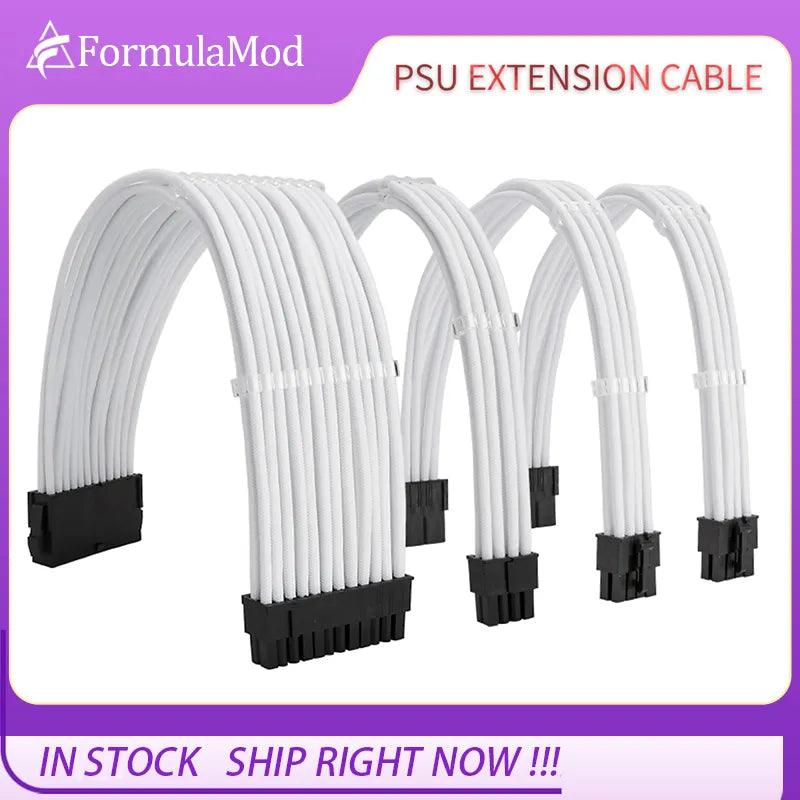 FormulaMod NCK1 PSU Extension Cable Kit: Enhance PC Aesthetics  ourlum.com   