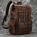 2023 New Arrivals Leather Backpack For Men Male Large Bag