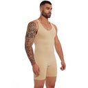 Men's Slimming Compression Bodysuit - Ultimate Body Shaper & Tummy Control Underwear