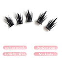 Wispy Japanese Anime Eyelashes Elegant Handmade Spiky Lashes