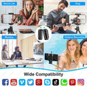 Wireless Lavalier Mic: Premium Sound, Long Range Connectivity