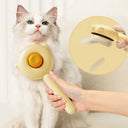 Pet Comb One-Key Hair Removal Cleaning Brush For Pets