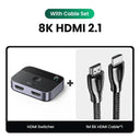 HDMI Splitter Switch: Ultimate 8K Resolution Hub for TV Xbox PS5  ourlum.com With 1pc HDMI-Cable Russian Federation 