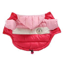 Cozy Cotton Winter Dog Jacket: Stylish Waterproof Coat for Small to Medium Breeds  ourlum.com PINK 10 