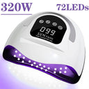 UV LED Nail Lamp: Professional Gel Polish Dryer Memory Function