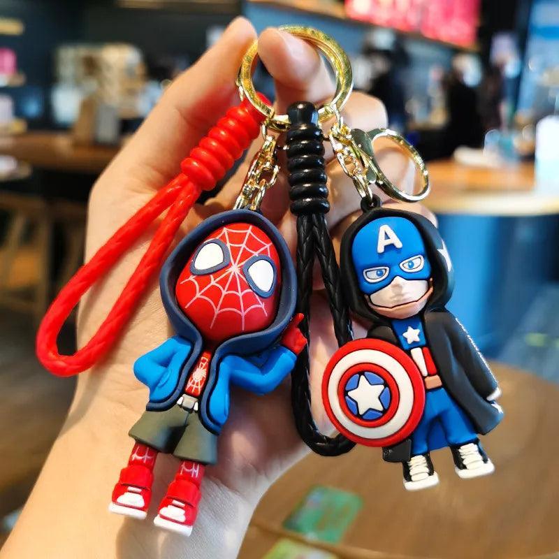 Marvel Avengers Character Doll Keychain Pendant - Superhero Fan Gift  ourlum.com   