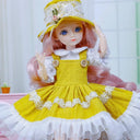 Customizable BJD Doll Interactive Dress-Up Toy with 3D Eyes