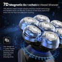 5 in 1 Electric Head Shaver for Bald Men Waterproof Grooming Kit