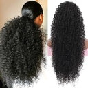 Sylhair Afro Kinky Curly Drawstring Ponytail Extension