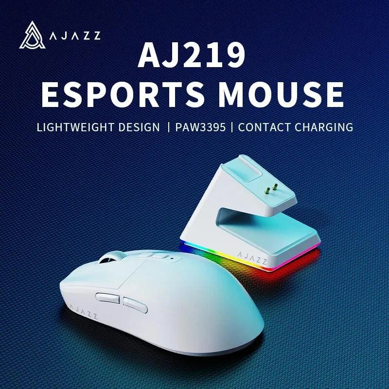 AJAZZ Tri-mode Gaming Mouse: Enhance Gaming with RGB Dock  ourlum.com   