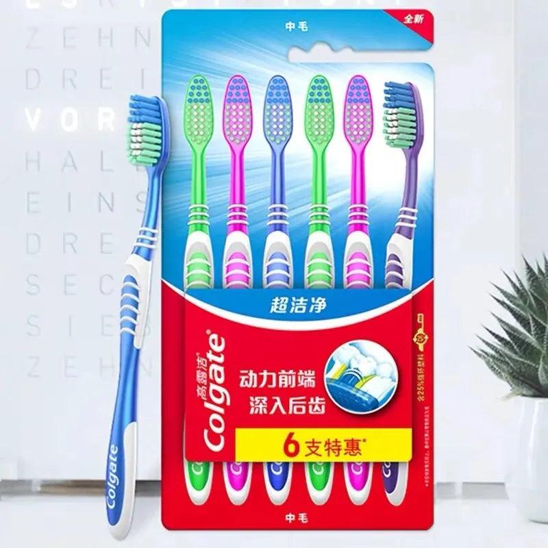 Colgate Soft Bristle Toothbrush Set for Family Dental Care