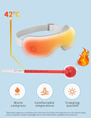 Eye Massager with Heat for Migraines and Eye Strain Relief