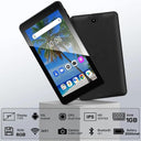 Newest 7 INCH F716 DDR 1GB RAM 8GB ROM Android 8.1 Tablet PC RK3126 CortexTM A7 Quad Core Dual Camera  ourlum.com Black Add Leather case 